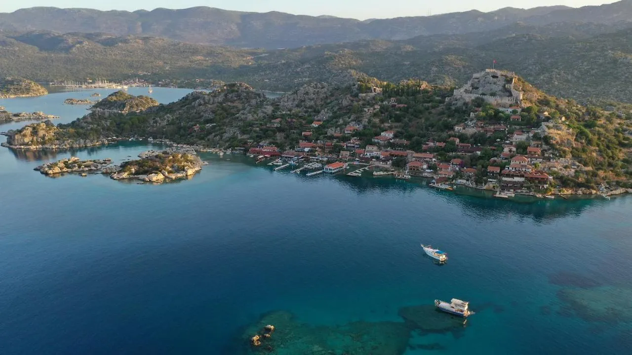 Hotel Istlada Tas Ev Apart - Kekova View Kapaklı Turcja