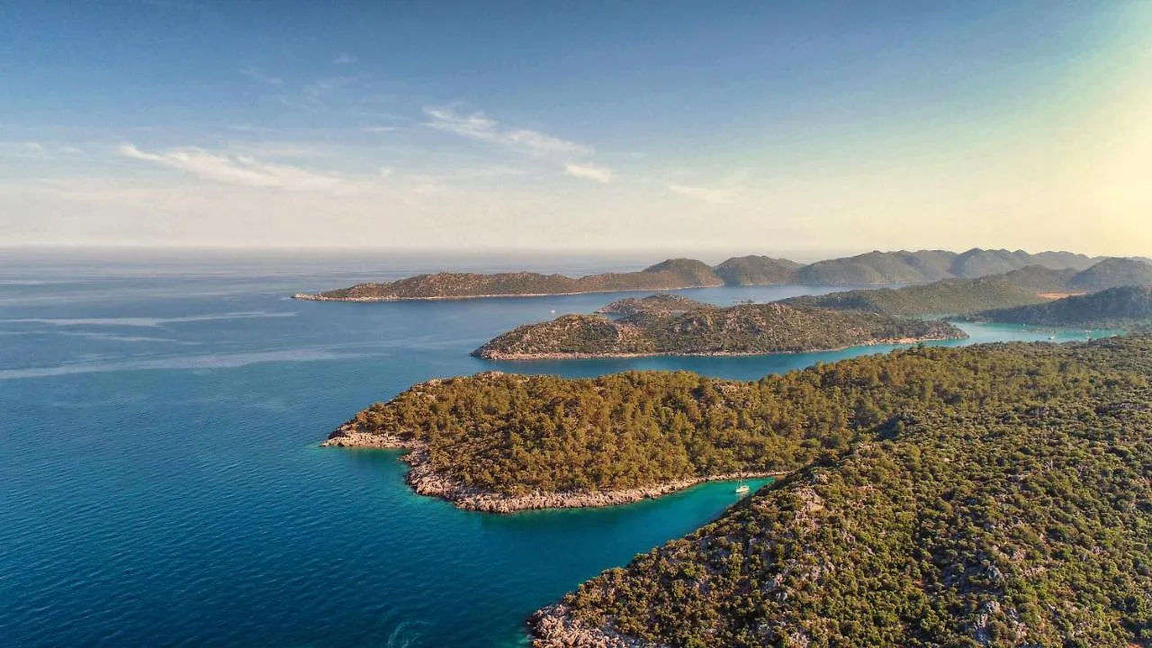 Pensjonat Hotel Istlada Tas Ev Apart - Kekova View Kapaklı Turcja